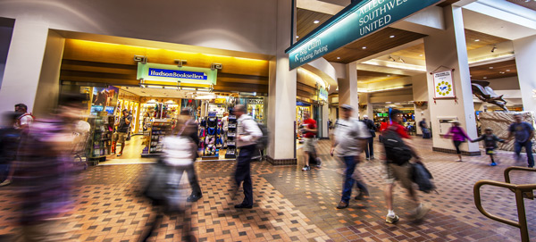 ABQ Sunport bustling with passengers