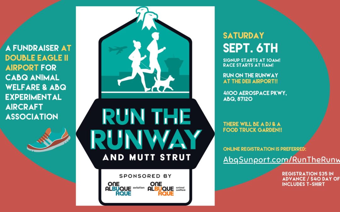 Paws, Planes, and Personal Bests: Join Us ON the Runway!