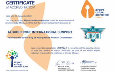 Sunport Joins Elite Group with Level 2 Carbon Accreditation