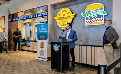 Sunport Celebrates Grand Opening of Laguna Burger and Frank’s Famous Chicken & Waffles 