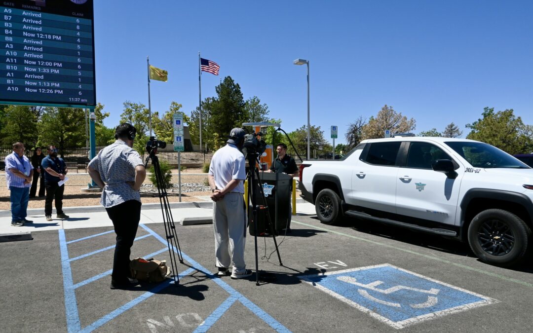 ABQ Installs EV Fast Chargers During Infrastructure Week