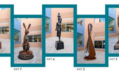 Five New Sculptures by New Mexico Artists Installed at Sunport